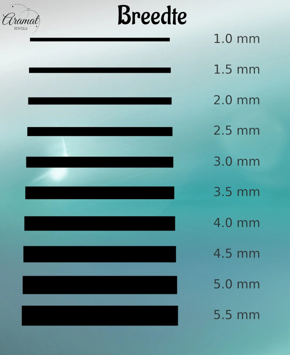 Zwarte RVS Oorringen met Streepjes Motief - 30 mm