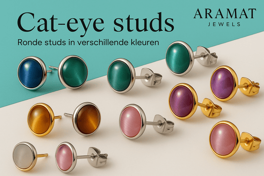 Cat-eye sieraden kattenoog betekenis en styling Aramat Jewels