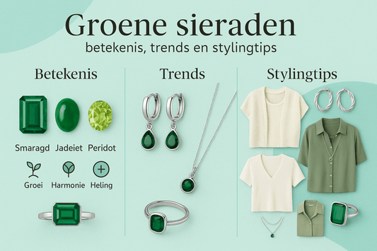Groene sieraden cat-eye zirkonia betekenis trends Aramat Jewels