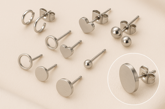 Welke oorbellen zijn geschikt voor gevoelige oren?