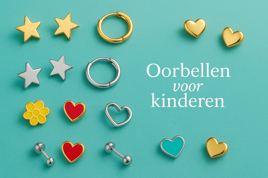 Welke oorbellen zijn geschikt voor kinderen?