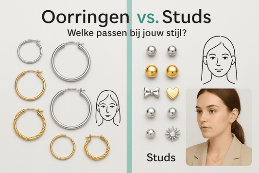 Oorringen vs. studs: welke oorbellen passen bij jouw stijl?