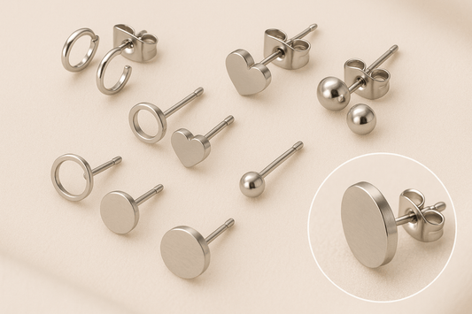 Welke oorbellen zijn geschikt voor gevoelige oren?