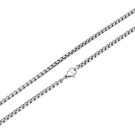 Jasseron Necklace Stainless Steel 60 cm – 1.5 mm