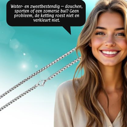 Collier Jasseron en acier inoxydable 60 cm – 1,5 mm