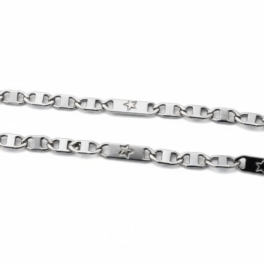 Silver-colored Navy Link Chain