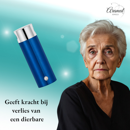 Steel Blue Ash Pendant - with Meaning