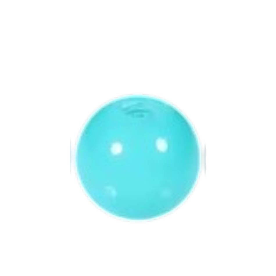 Aramat Jewels los lichtblauw acryl piercing balletje van 5mm voor 1.6mm schroefdraad, hypoallergeen en tandvriendelijk.
