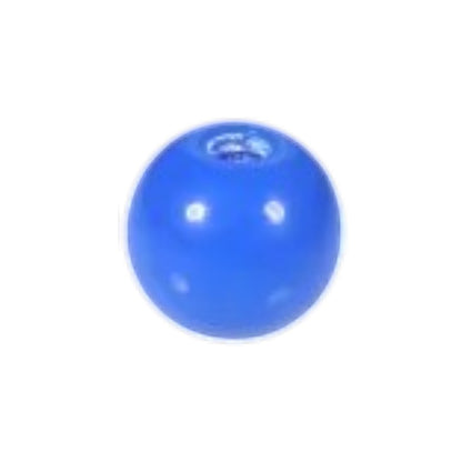 Blauw Aramat Jewels acryl piercing balletje van 6mm, tandvriendelijk reserveonderdeel voor 1.6mm staafjes.