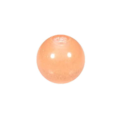Aramat Jewels glow in the dark piercing balletje van 5mm gemaakt van lichtgewicht acryl voor tong of navelpiercing.