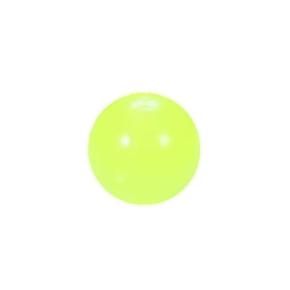 Aramat Jewels glow in the dark acryl piercing balletje van 6mm voor tong- of navelpiercings met 1.6mm schroefdraad.