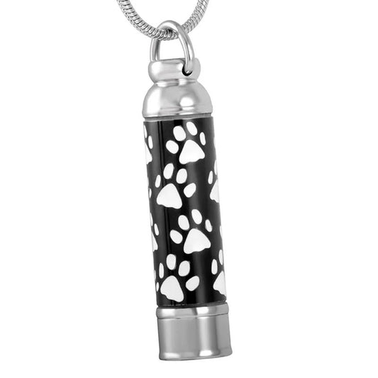 Ashanger buis met dierenpootjes – dierbare herinnering - Aramat Jewels - Gedenkhangers - cadeautip