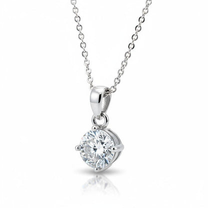 Elegante Rvs Zirkonia Hanger - Aramat Jewels - Bedelketting - cadeautip