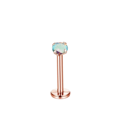 Helix Piercing Rosegoud AB Zirkonia 6mm 1.2mm - Aramat Jewels - Piercings - cadeautip