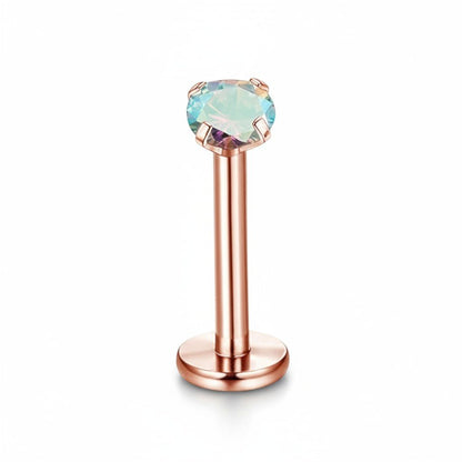 Helix Piercing Rosegoud AB Zirkonia 6mm 1.2mm - Aramat Jewels - Piercings - cadeautip