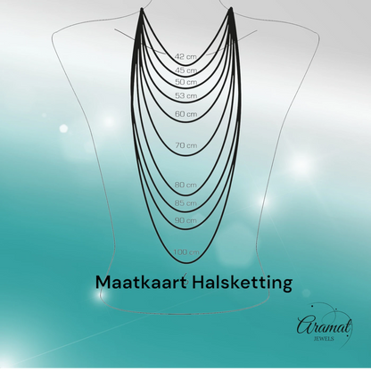 Goudkleurige Stalen Koffieboon Ketting – Unisex Schakelketting 4,5mm