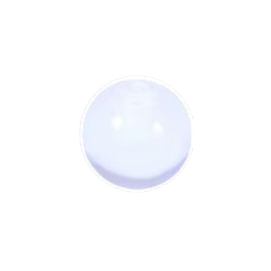 Los Piercing Balletje Acryl – Transparant Gekleurd Reserve Balletje – 6mm (1.6mm Dikte)