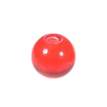 Los Piercing Balletje Acryl – Transparant Gekleurd Reserve Balletje – 6mm (1.6mm Dikte)