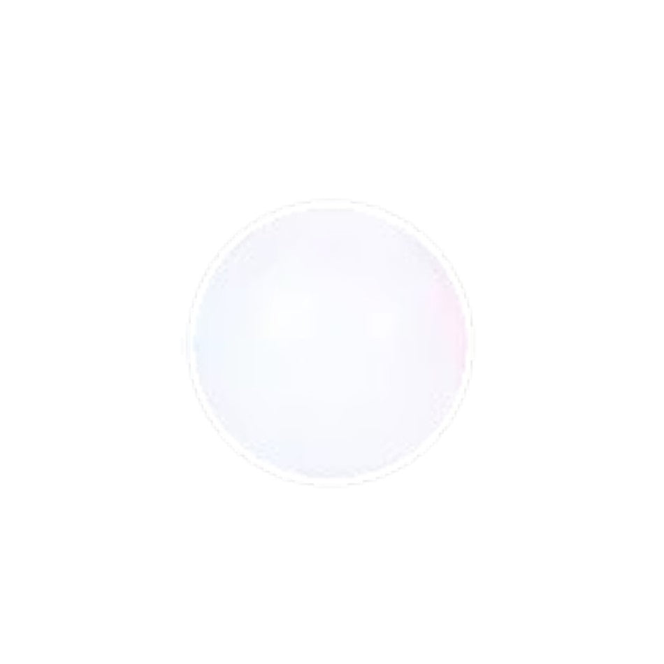 Los Piercing Balletje Acryl – Transparant Gekleurd Reserve Balletje – 6mm (1.6mm Dikte)