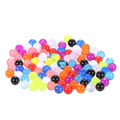Los Piercing Balletje Acryl – Transparant Gekleurd Reserve Balletje – 6mm (1.6mm Dikte)