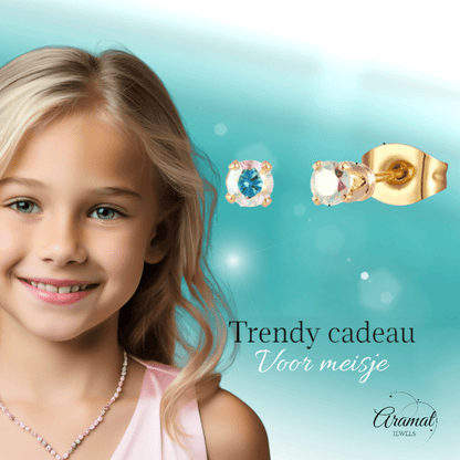 Mini oorbellen met AB zirkonia – 2 mm - oor5015 - Oorbellen kopen# - 2mm - AB - AB Transparant