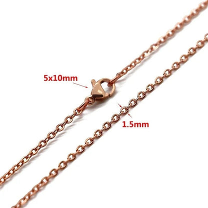 Een ketting met een balletje eraan