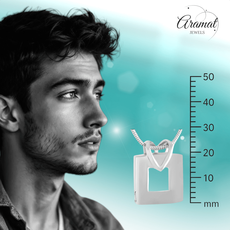 Moderne Stalen Ashanger Open Vierkant - hang298 - Gedenkhangers kopen# - 25mm - alles - ashangers