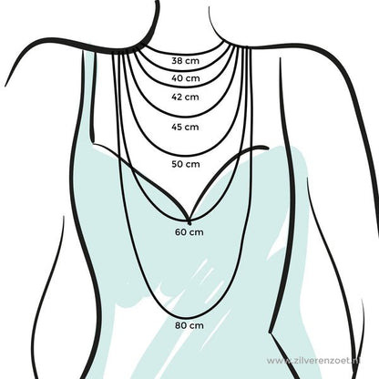 Platte Gourmet Ketting met bewerkte rand 6mm Goudkleurig Staal - Aramat Jewels - RVS Sieraden - Halskettingen - cadeautip