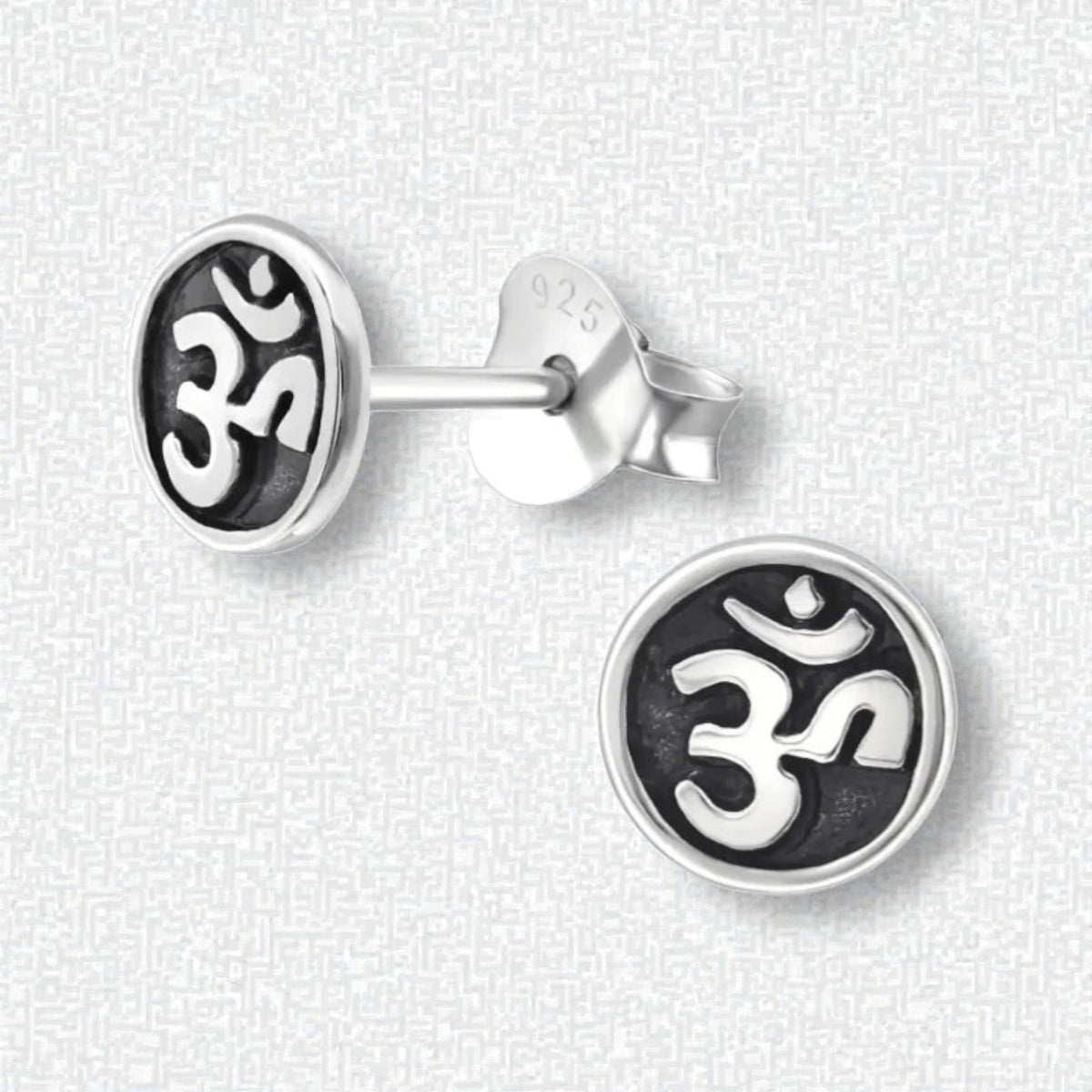 Boucles d'oreilles Silver Ohm – 6 mm sans nickel