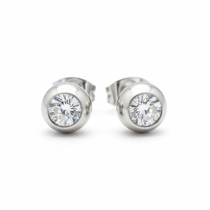 Boucles d'oreilles en zircone