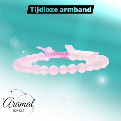 Rose Quartz Bracelet adjustable