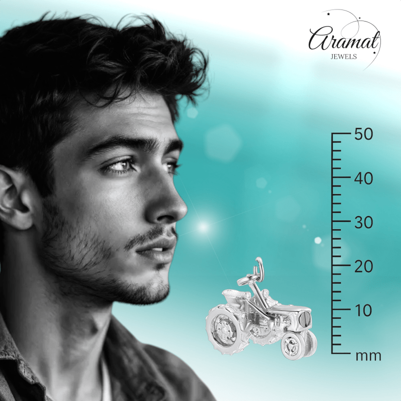 RVS Ashanger Trekker - Zilverkleurig - 20x30 mm - hang1314 - 20001 - Gedenkhangers kopen# - 30mm - alles - ashangers