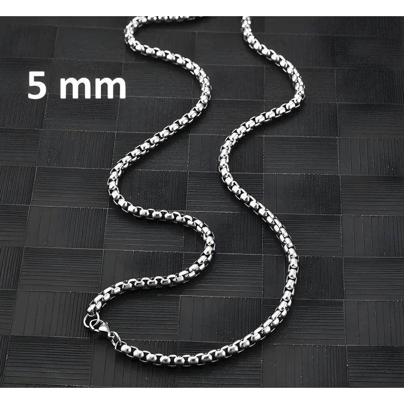 Collier Jasseron en acier inoxydable 60 cm – 5 mm