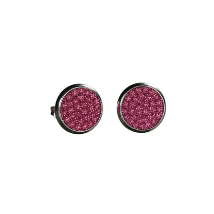 RVS Kristal Oorstekers 10mm Diverse Kleuren - Grote Zirkonia Studs - Aramat Jewels - RVS Sieraden - Oorbellen - cadeautip