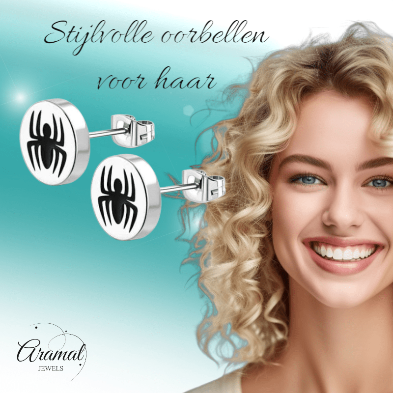 Spin Oorbellen Zilverkleurig RVS – 10mm – Uniseks Dierenoorstekers - oor2844 - tte775 - Oorbellen kopen# - 10mm - alles - cadeau