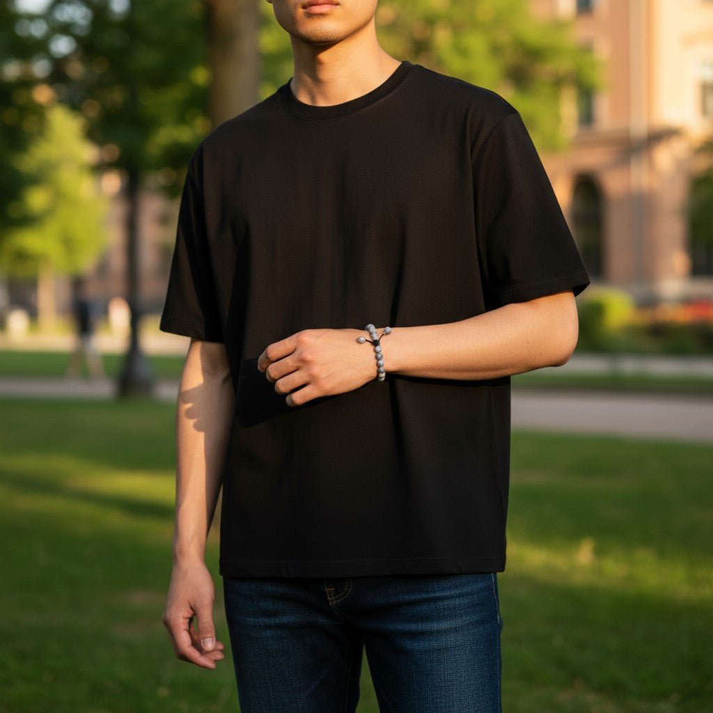 Verstelbare Larvikiet Labradoriet Armband - Aramat Jewels - Armbanden - cadeautip