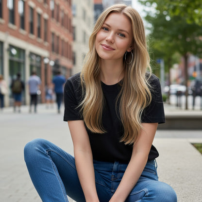 Silver-colored metal earrings 40mm