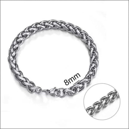 Roestvrijstalen schakelarmband
