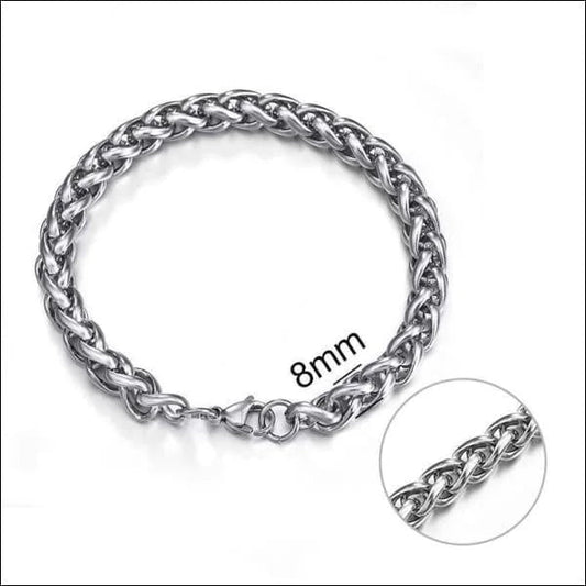 Roestvrijstalen schakelarmband