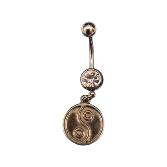 Piercing Nombril Pièce Yin Yang