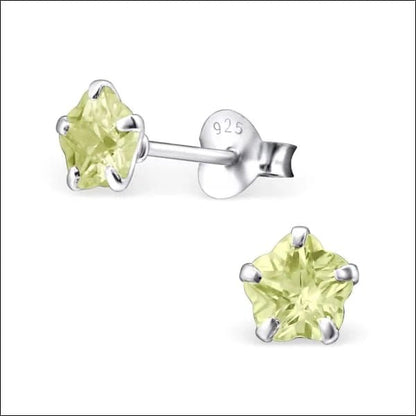 Sterling zilveren oorbellen met perine