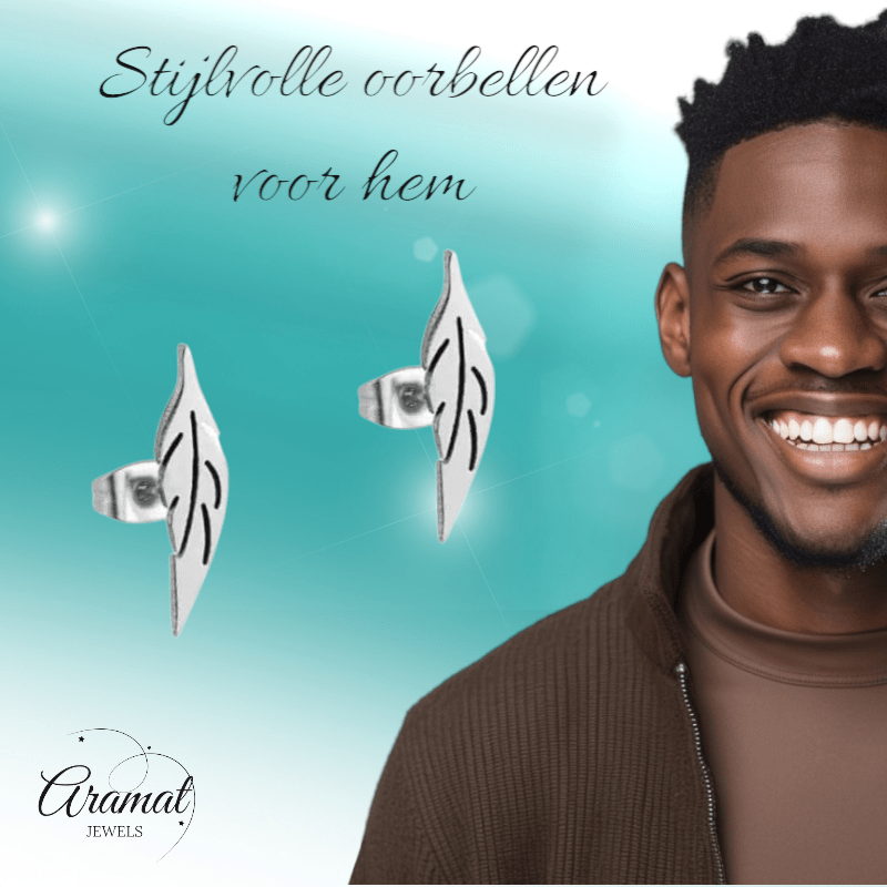 Zilverkleurige blad oorbellen 11×2 mm - oor3206 - Oorbellen kopen# - 11mm - alles - blad